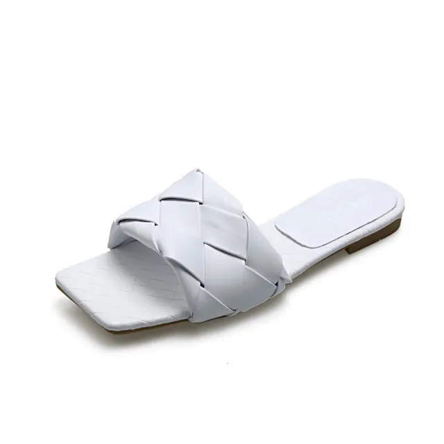 Sugar colored sandals flat bottom Red - Shop at LoveMi
