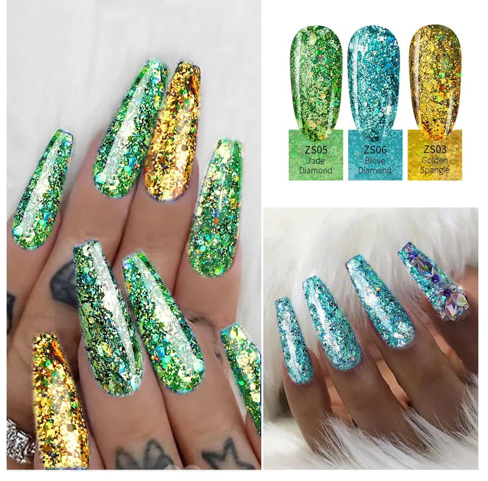 8 Colors of Bright Diamond Glue