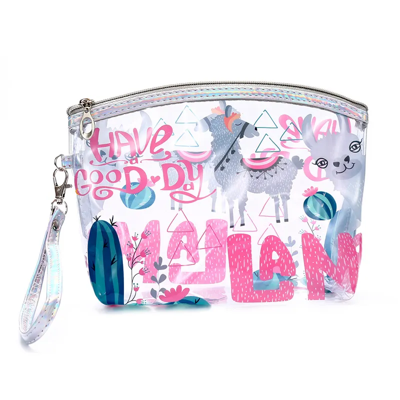 Cartoon waterproof beach bag - Alpaca