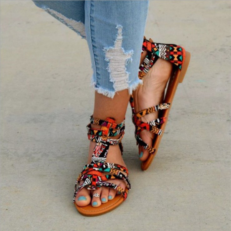 Sandals women's plus size women's shoes