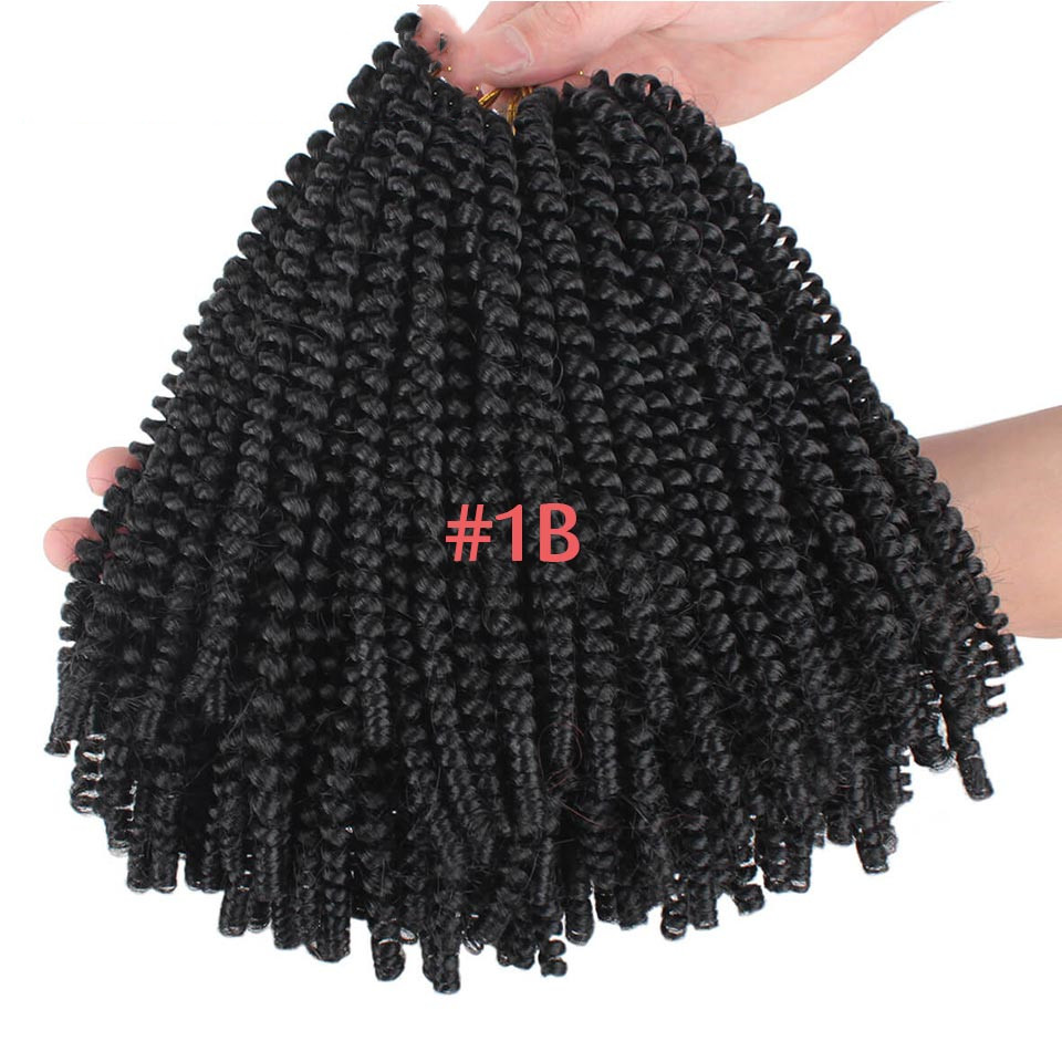 110g Chemical Fiber Hair Extensions – Synthetic Passion Twist Hair For Crochet B
