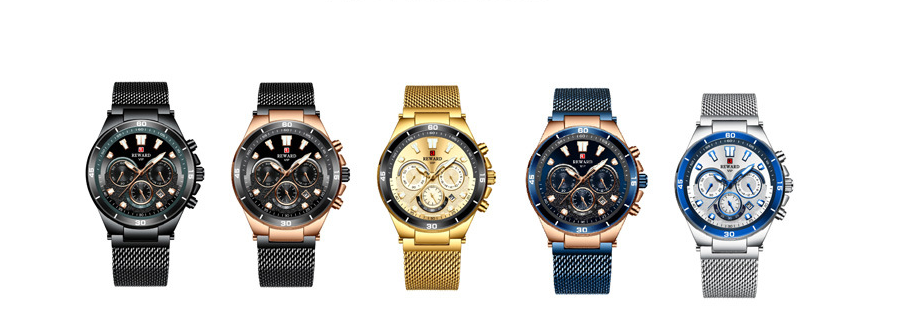 Explosion quartz watch
