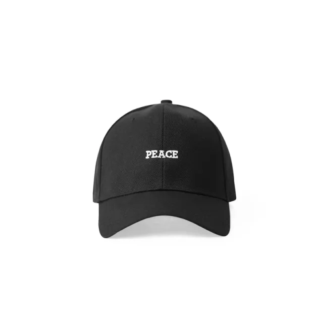 Embroidery cartoon Japanese baseball cap Black - Shop at LoveMi