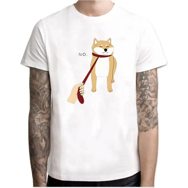 Short Sleeve Spirit Pollution Dog T-shirt Half Sleeve
