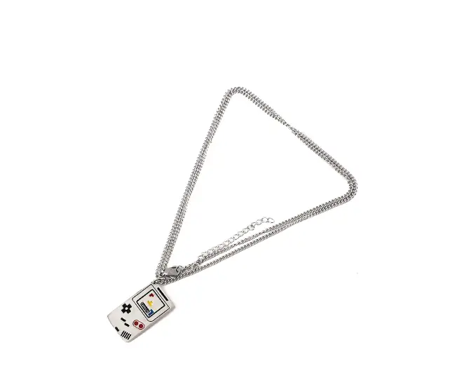 Fashionable retro handheld game console pendant