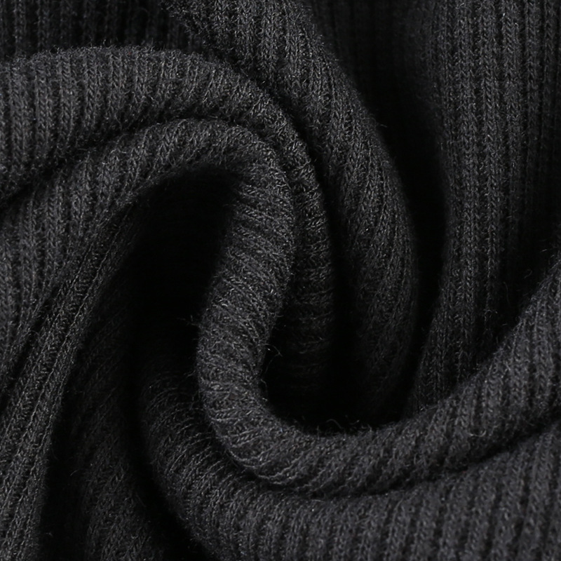 Ribbed Knitted Skinny Skinny Buttocks