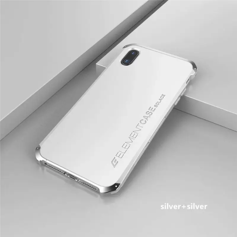 Metal frosted mobile phone case