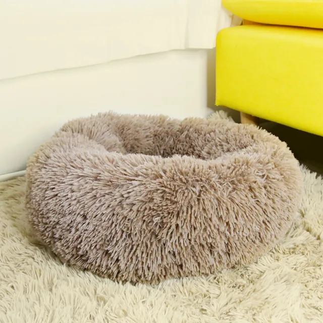 Plush deep sleep kennel Khaki - Shop at LoveMi