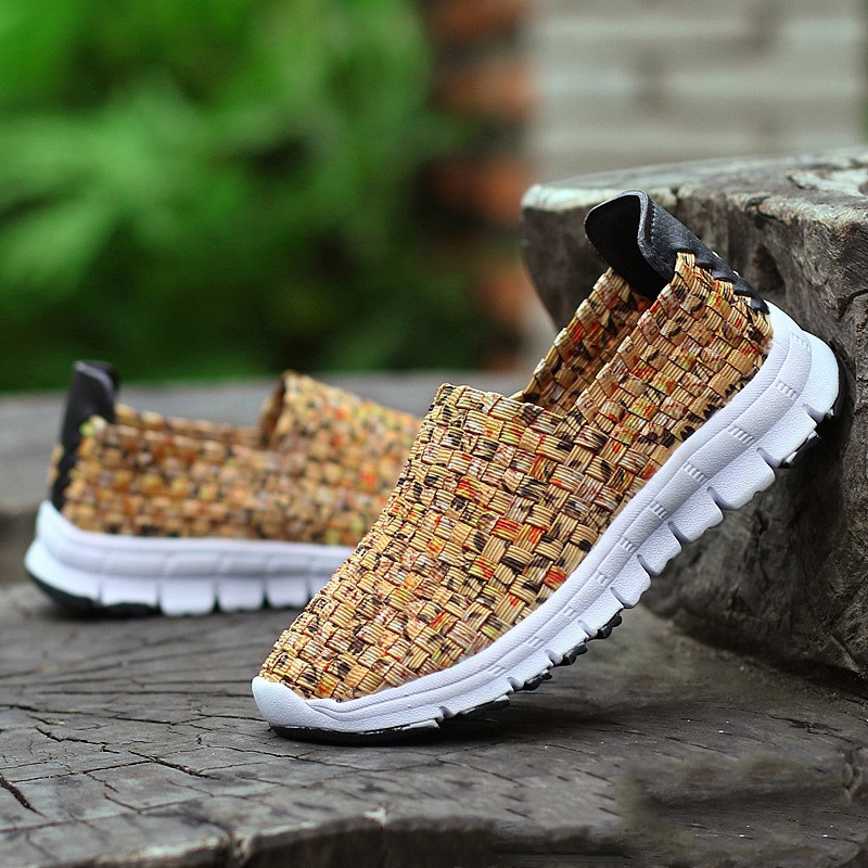 Hand-Woven Low-Top Sneakers, picture 4 of 5