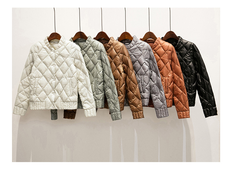 Women's thin down jacket