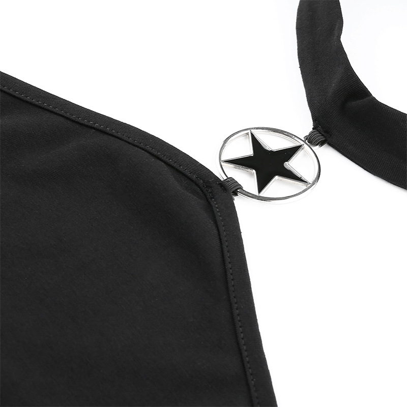 Sling Black Halter Halter Skinny Sling