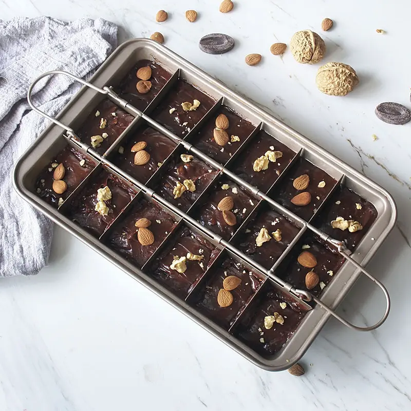 Brownie Baking Pan Cake Mould Square Bread