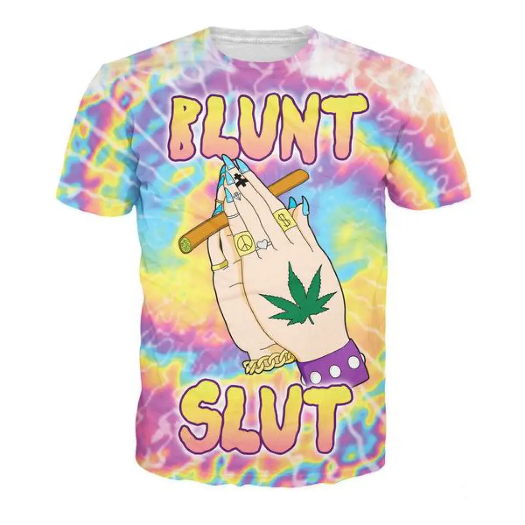 Printed short sleeve