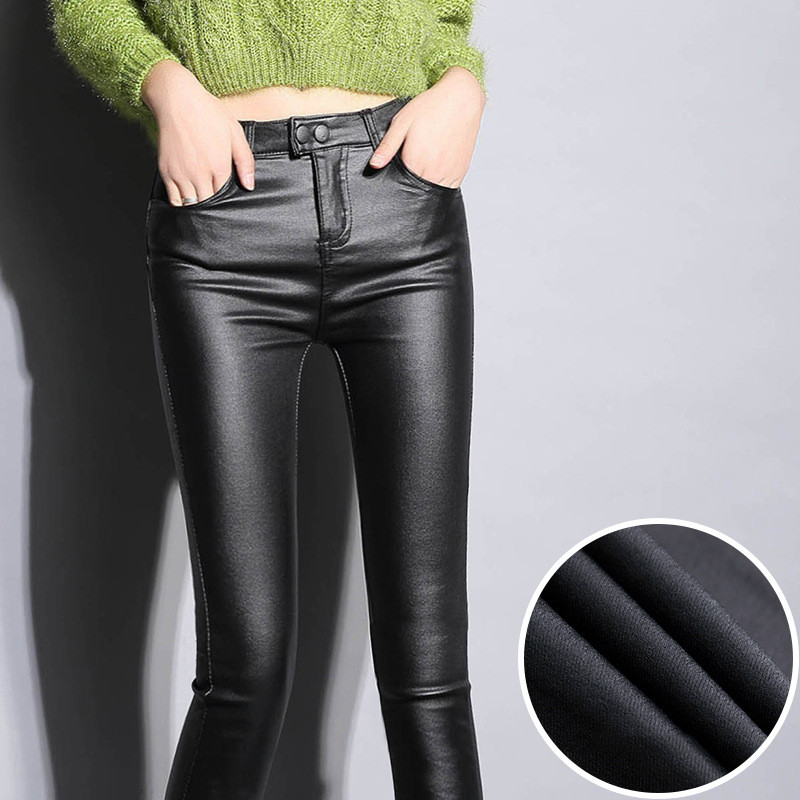 Women's leather leggings 9013Single - Shop at LoveMi