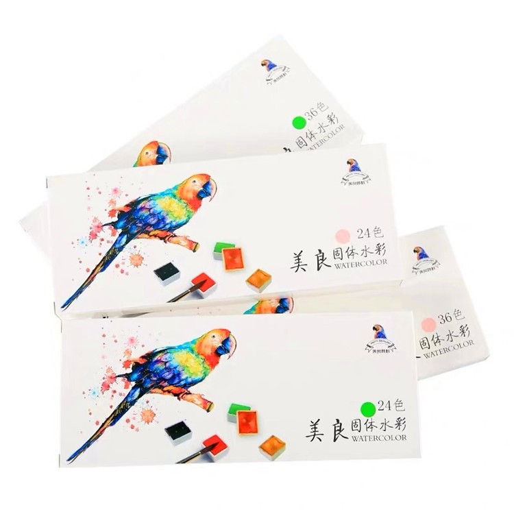 Solid watercolor paint set — foto 5