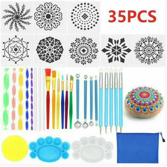 Mandala Dotting Tools Kit 35Pcs - Shop at LoveMi