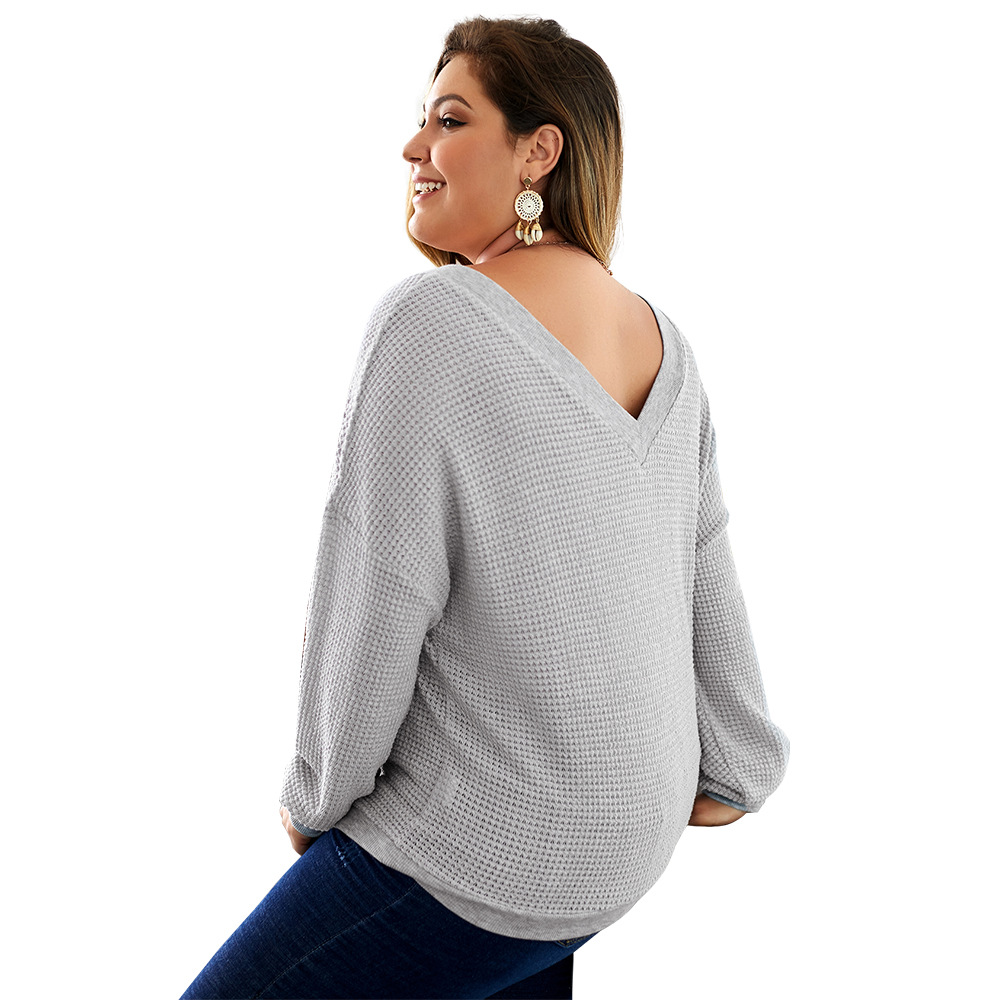 New V-Neck long sleeve sweater