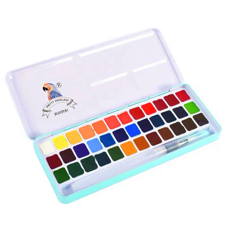Solid watercolor paint set — foto 3