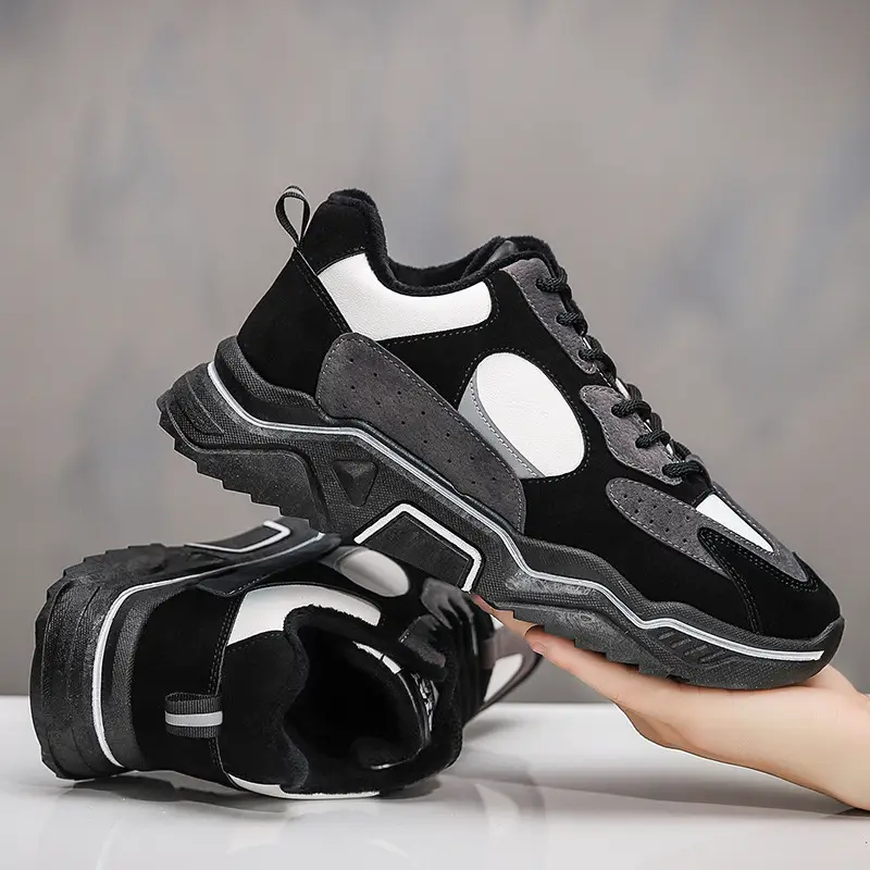 Thickened warm men's shoes