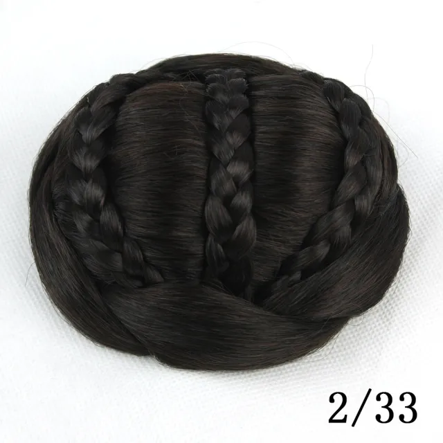 Braid hair bag braided bun 2X33 - Shop at LoveMi