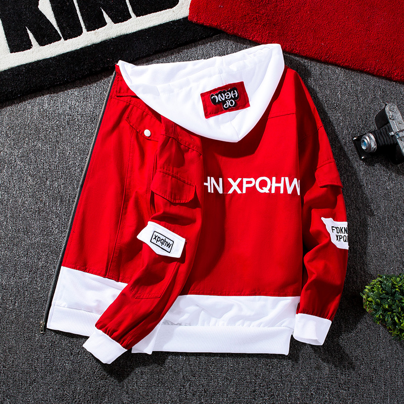 Youth leisure trend men's thin men's jacket