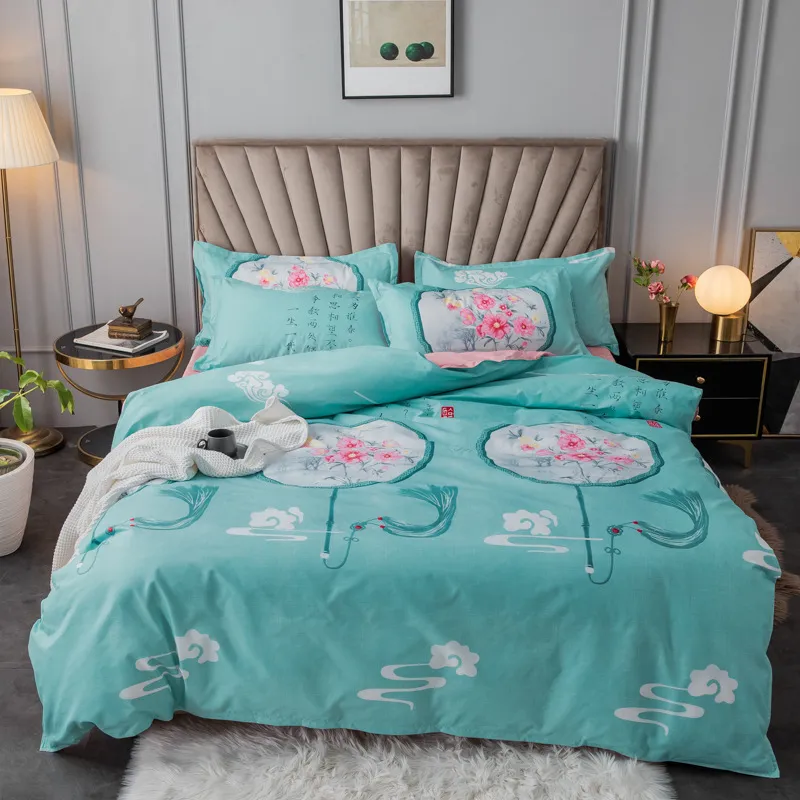 Four piece set of pure cotton wool - Says