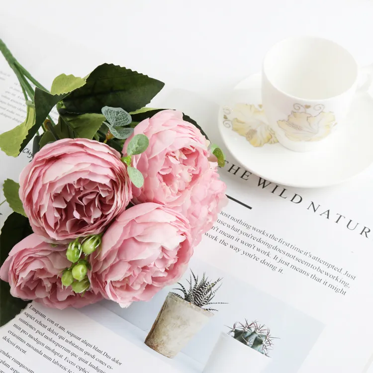 Wedding rose bouquet - Pink