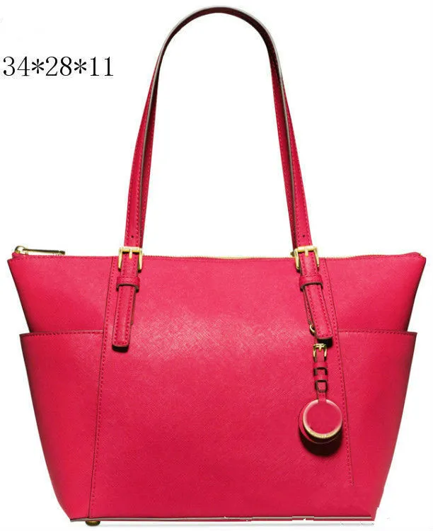 Cross print one shoulder bag for women - Red