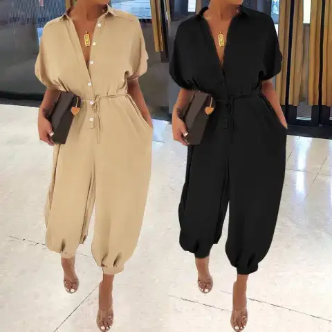 Retro Jumpsuit Button