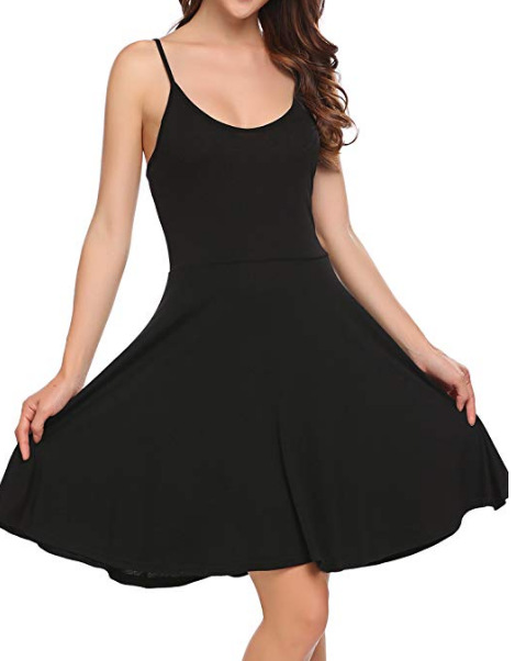 Printed halter dress