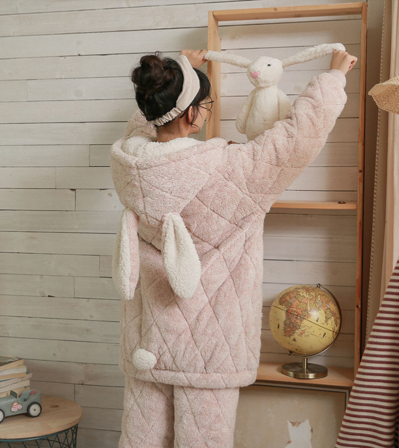 Coral fleece pajamas