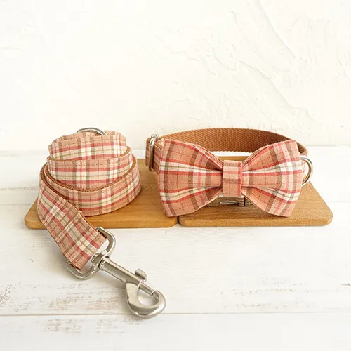 Bowknot dog leash suit - Orange