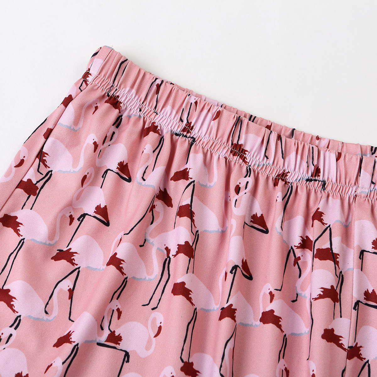 Printed summer short-sleeved cotton home service