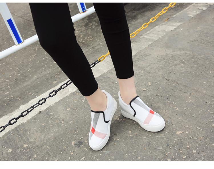 High-Top Canvas Sneakers, picture 4 of 5