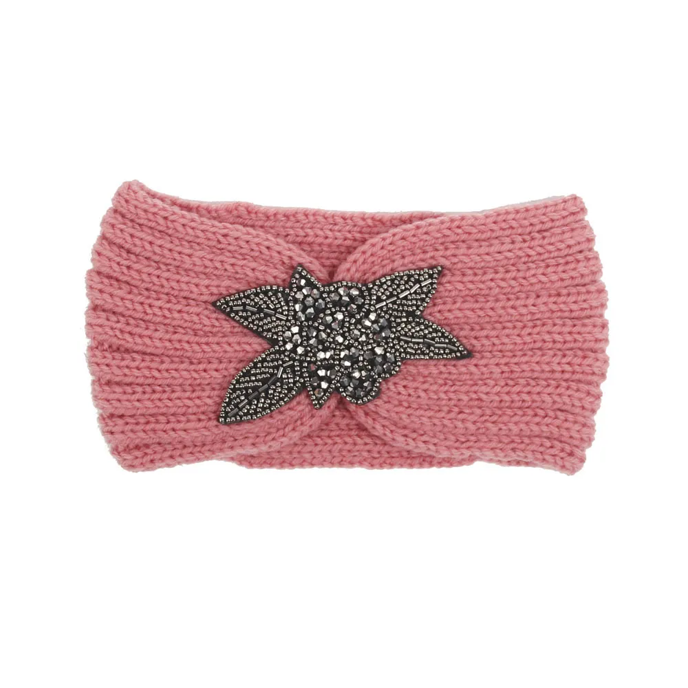 Autumn and winter warm hair accessories hair band - Pink