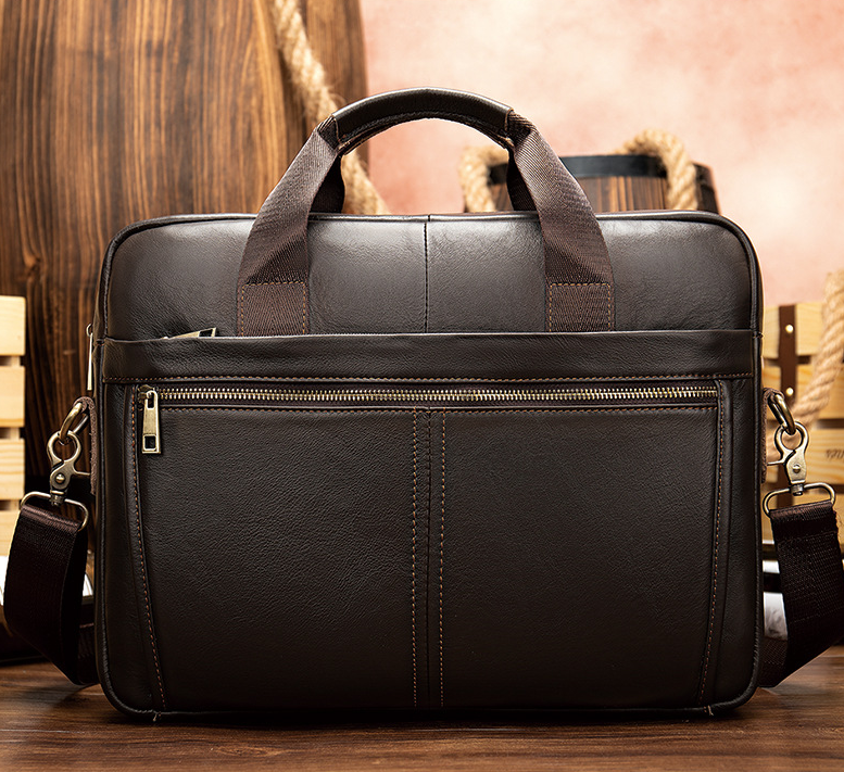 Business men's portable briefcase Coffee - Shop at LoveMi