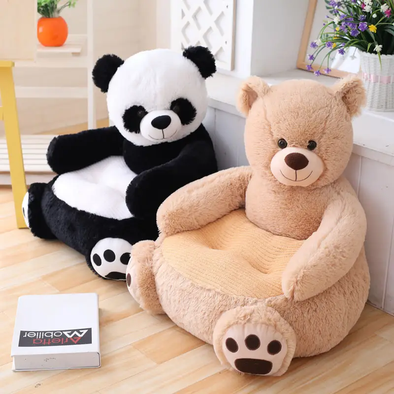 Cute cartoon plush sofa seat