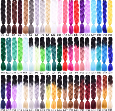 Colorful Bradient African Dirty Braid 1 25Mint Green - Shop at LoveMi