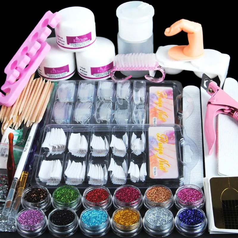 Nail Tool Set 12 colors - White