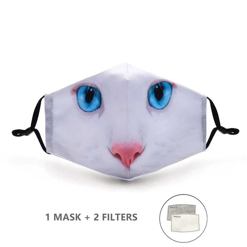 Camouflage Mask with Earhook Print