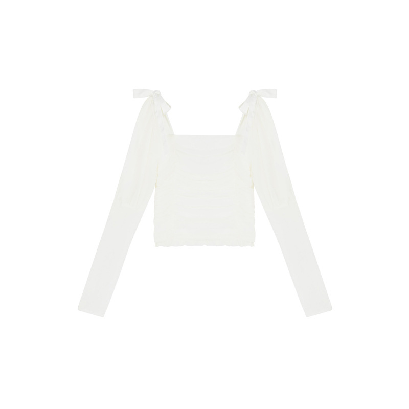 New sexy slim bottoming shirt waist fairy shirt