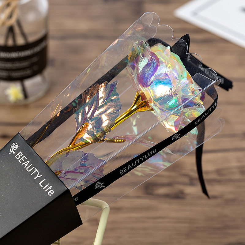 Tanabata color gold rose flower