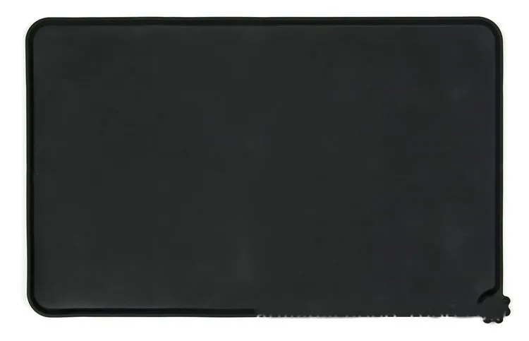 Silicone pet placemat - Black