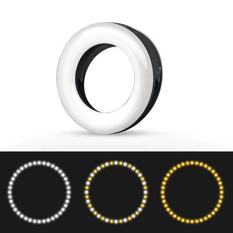 Led Selfie Ring Light for Cell Phone Photography Video
