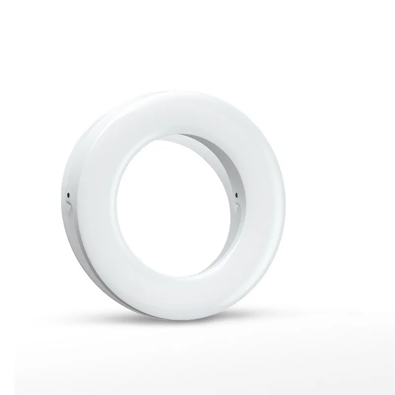 Led Selfie Ring Light For Cell Phone Photography Video Lighting Camera Photo On Youtube Live Streaming With USB Plug – image 8