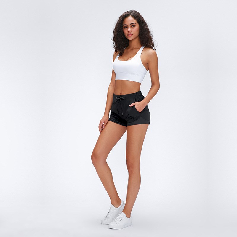 Nude yoga shorts women - Image 2