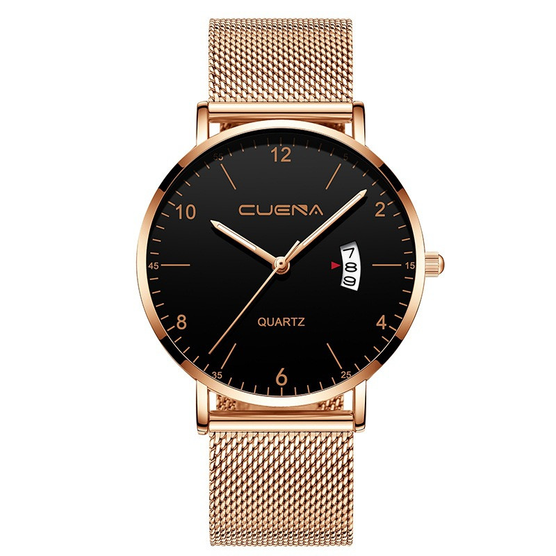 Rose gold black