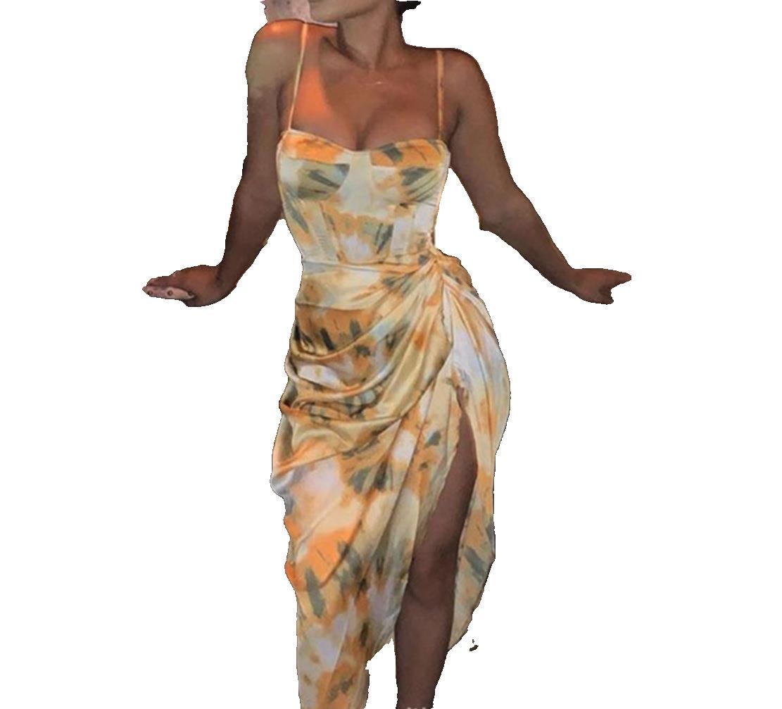 Sexy crinkle dress skirt