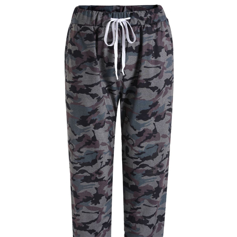 Women's camouflage casual trousers Camouflage - Shop at LoveMi