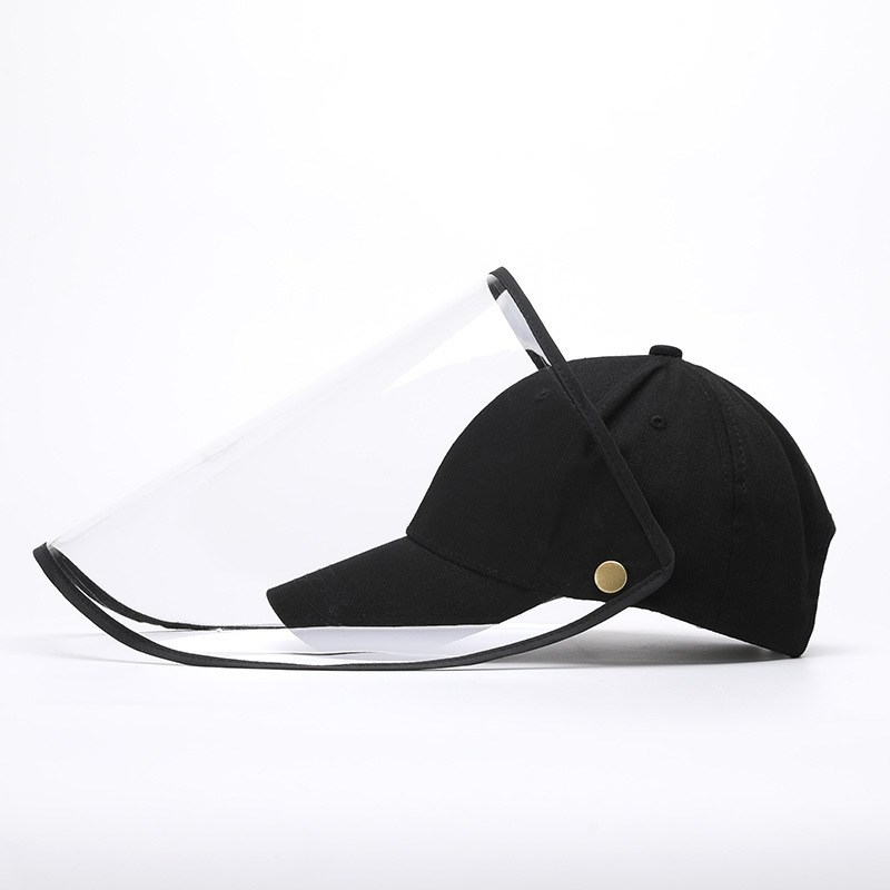 Removable mask baseball cap